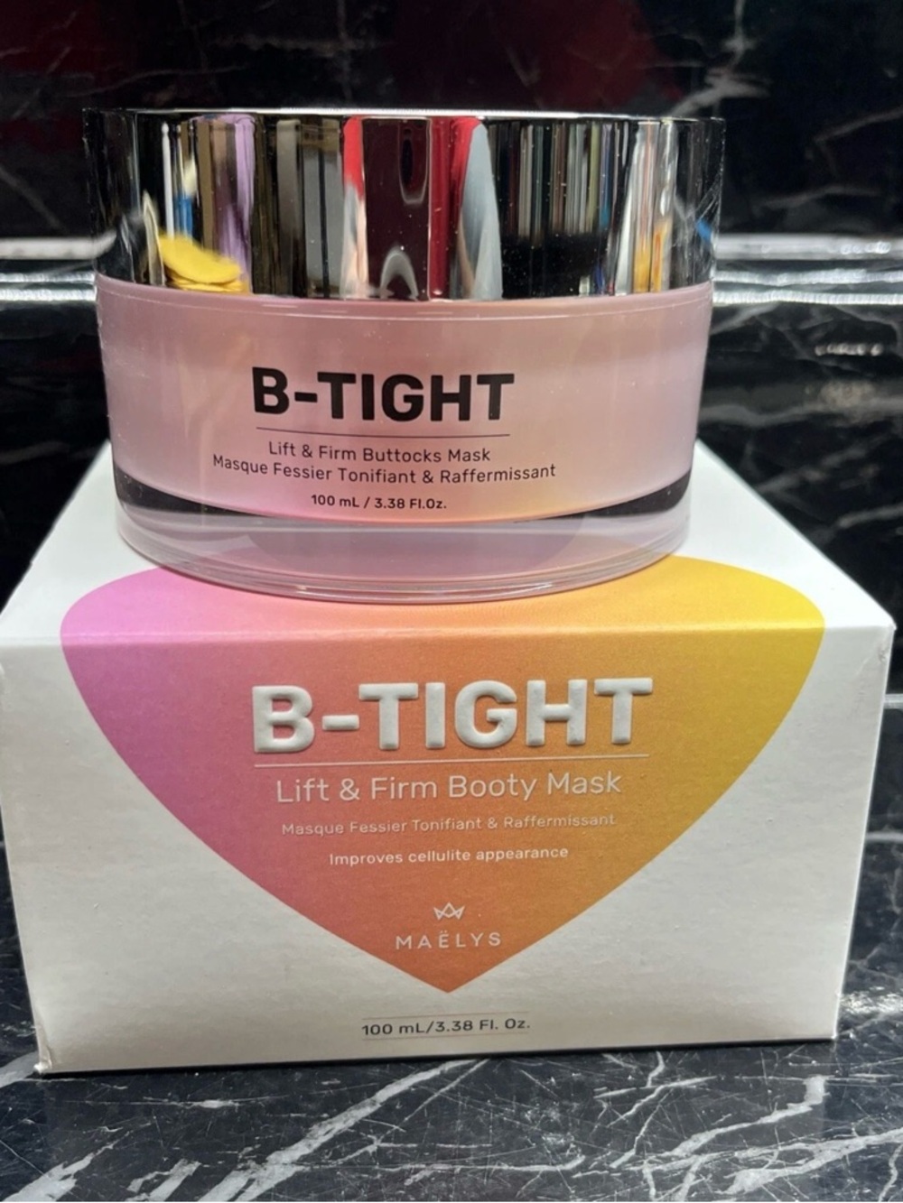 MAELYS B-Tight Lift & Firm Booty Mask Cellulite Reduction 3.38 NIB🔥 SALE - Picture 5 of 7